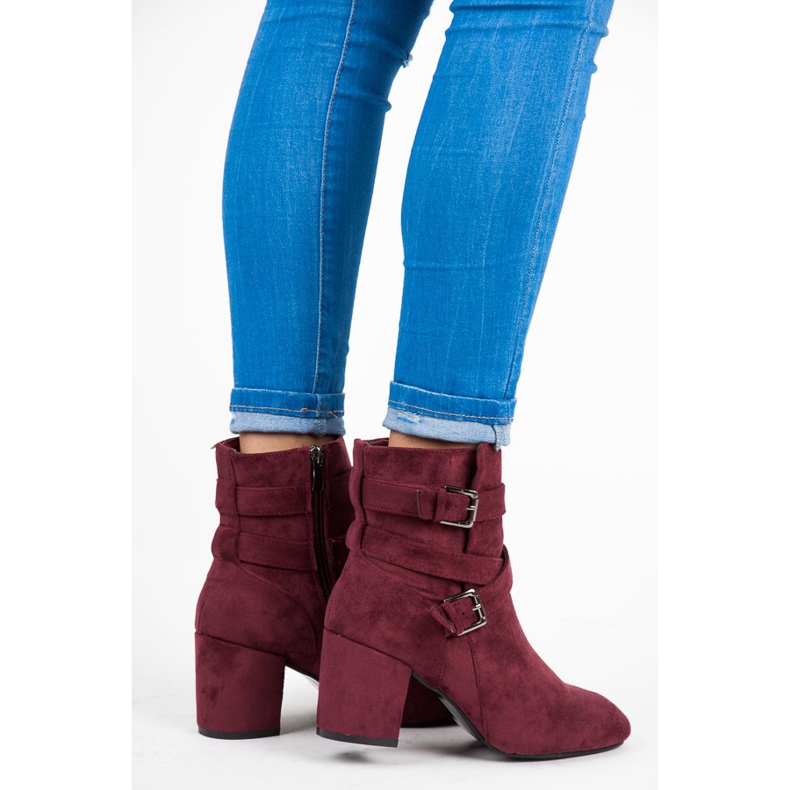 Seastar Kastanjanruskeat korkokengät punainen 2