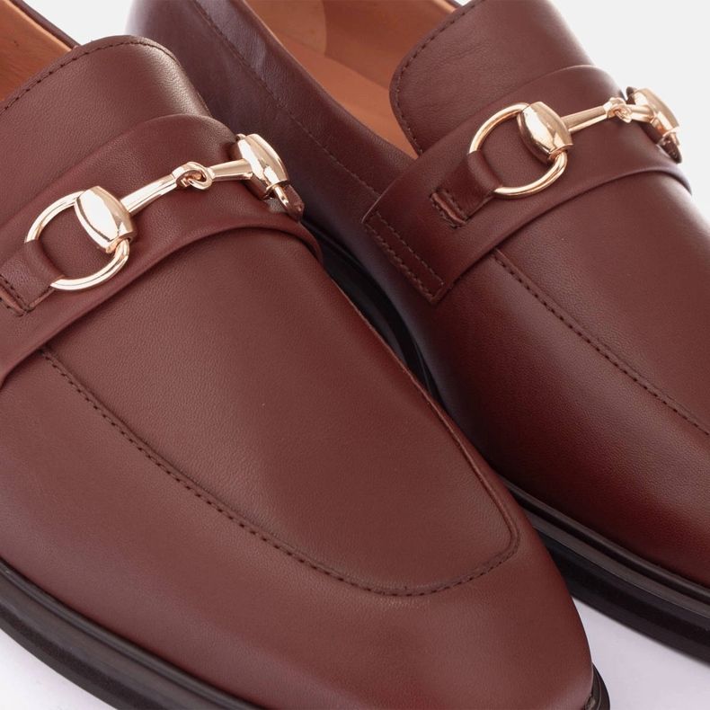 Marco Shoes Naisten loaferit ruskea 2