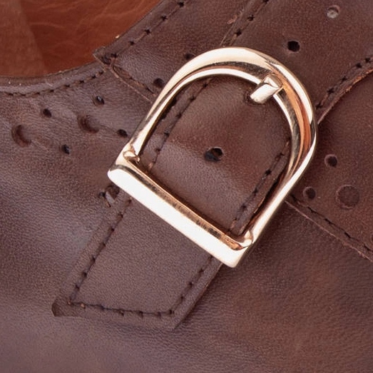 Marco Shoes Munkit aitoa nahkaa ruskea 2