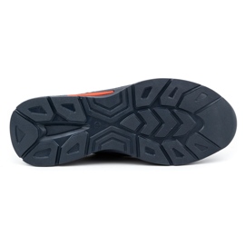 KOMODO Miesten nahkakengät Sport 922K tummansininen kasvot 1