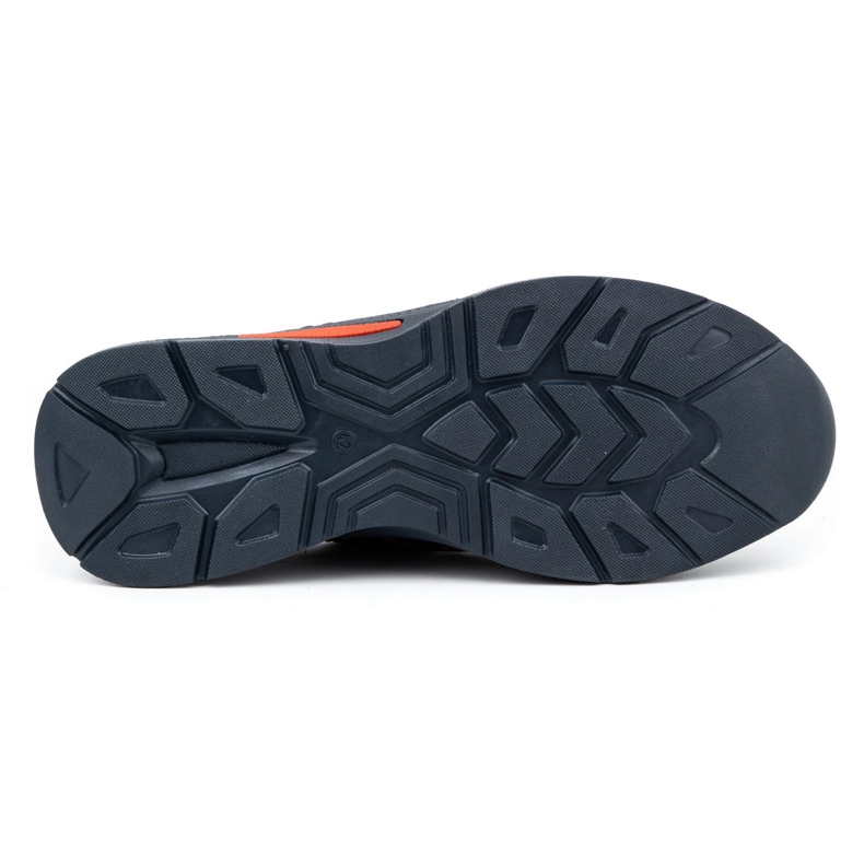 KOMODO Miesten nahkakengät Sport 922K tummansininen kasvot 1