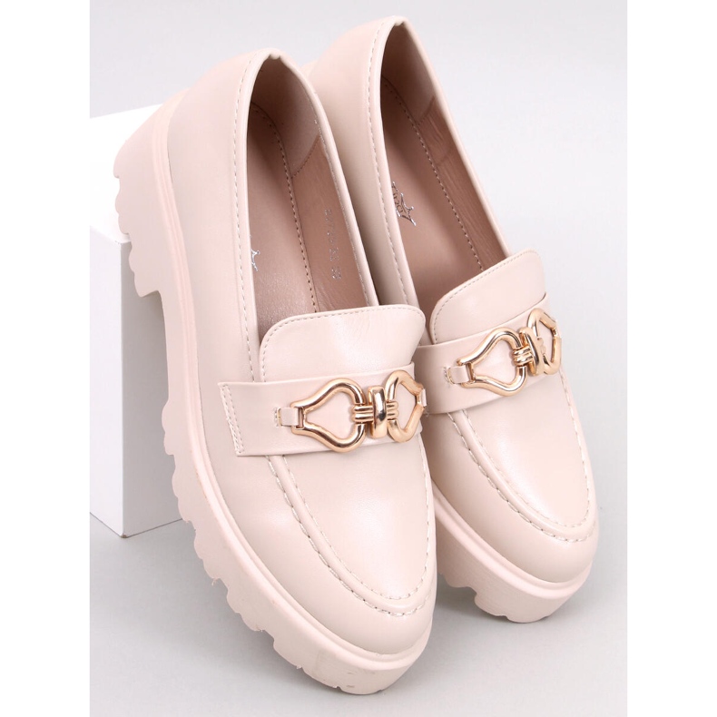 Zandra Beige soljelliset loaferit 1