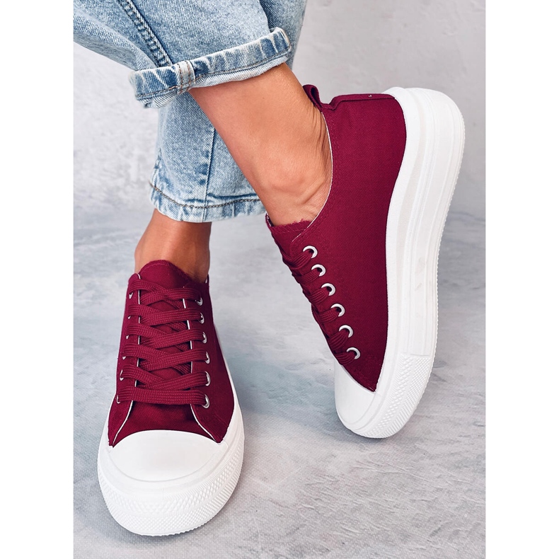 Ebbe W.RED naisten tennarit punainen 1