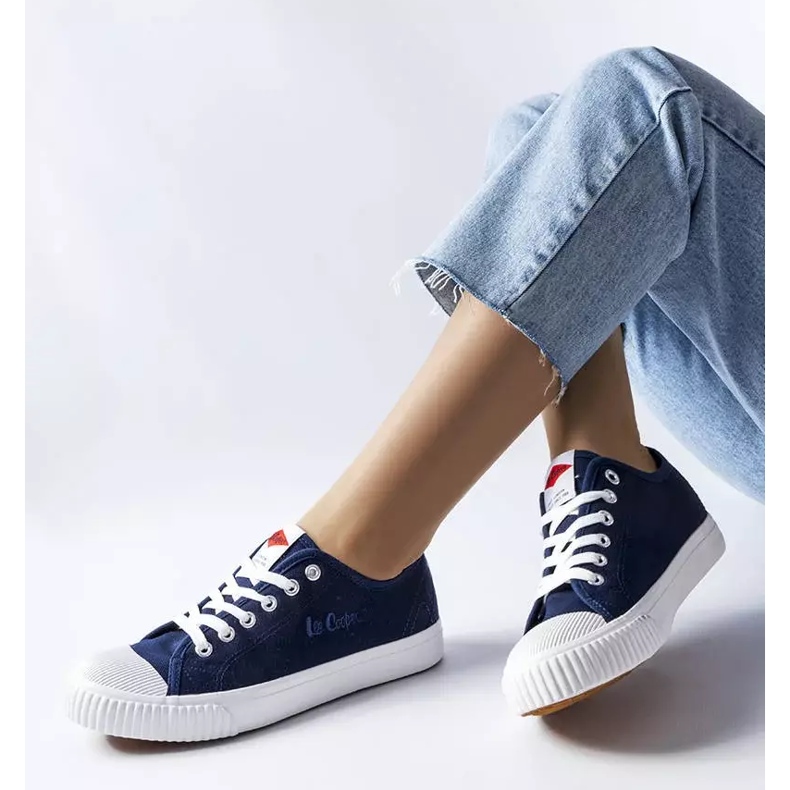 Navy tennarit Lee Cooper LCW-23-44-1645L sininen 2