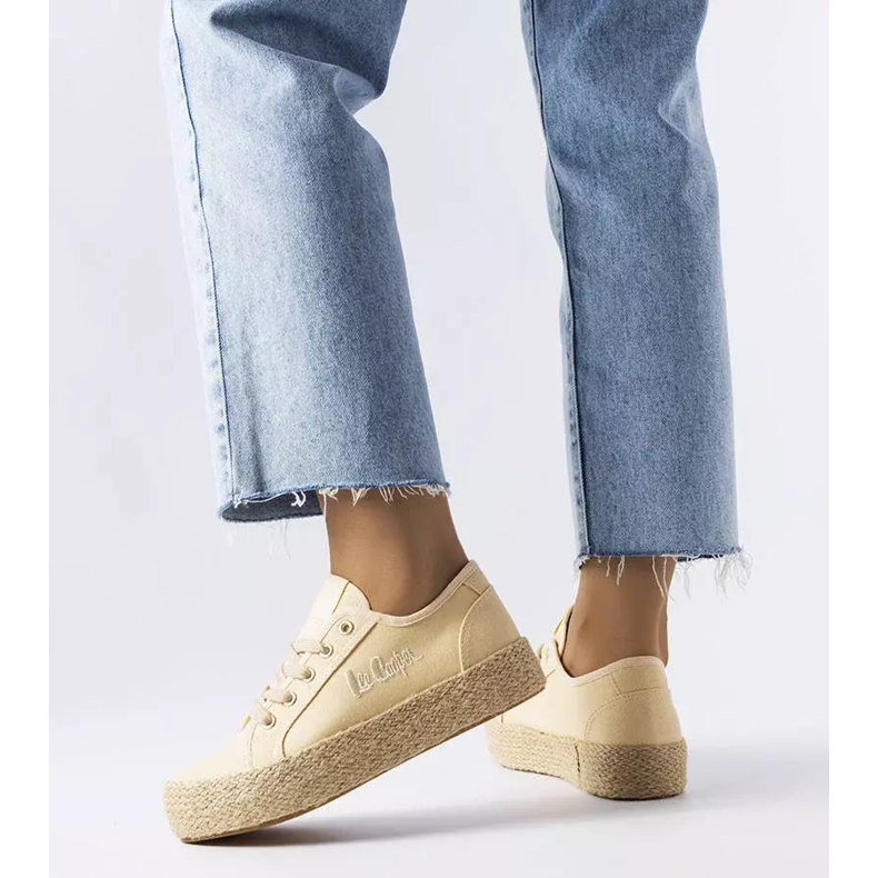 Lee Cooper LCW-23-31-1795L beige espadrillit 1