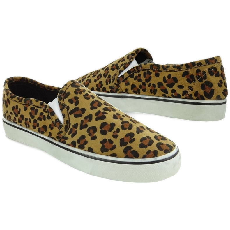 Slip-on lenkkarit C02 leopardi ruskea 2