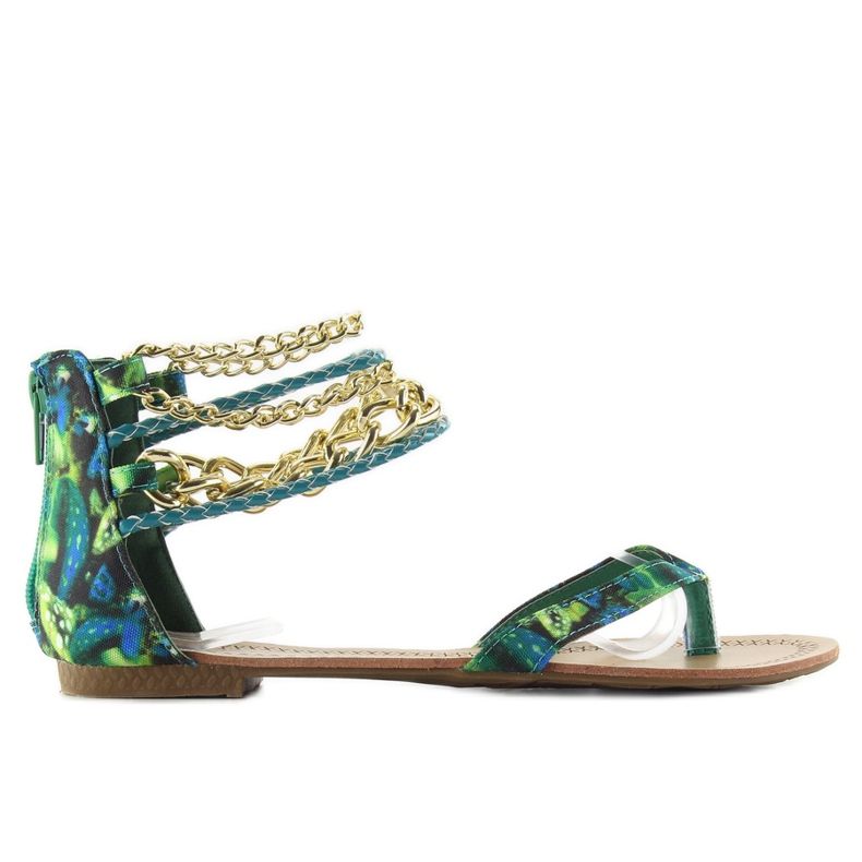 Varvastossut L797 Vihreä 1