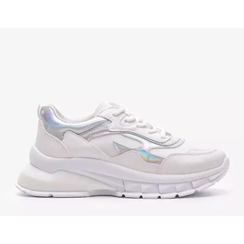 Valkoiset lenkkarit paksulla Kristen -pohjalla valkoinen 1