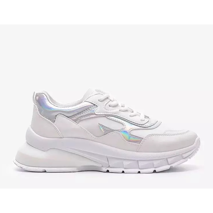 Valkoiset lenkkarit paksulla Kristen -pohjalla valkoinen 1