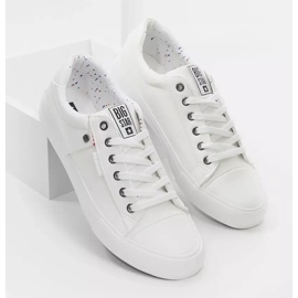 Miesten valkoiset tennarit Big Star GG174028 valkoinen 2