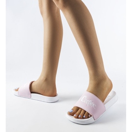 Lee Cooper LCW-23-42-1734L vaaleanpunaiset kumitossut vaaleanpunainen 2