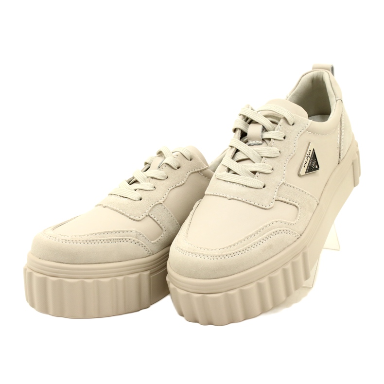 Beige nahka Creepers Filippo DP4913/23 BE beige 2