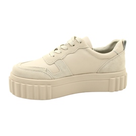 Beige nahka Creepers Filippo DP4913/23 BE beige 1