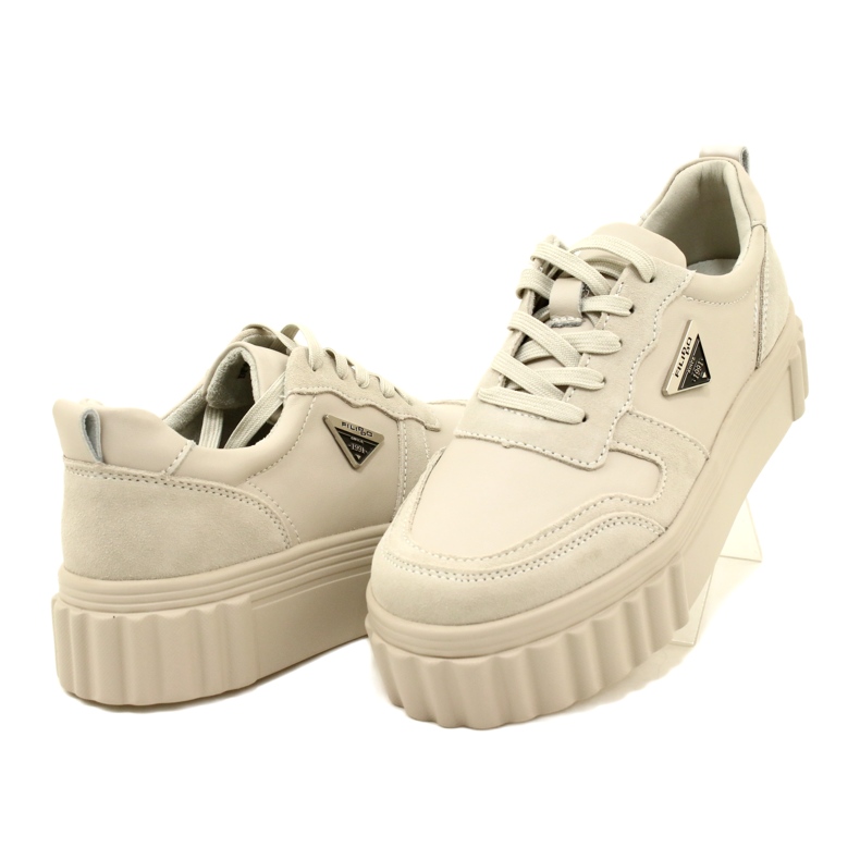 Beige nahka Creepers Filippo DP4913/23 BE beige 3