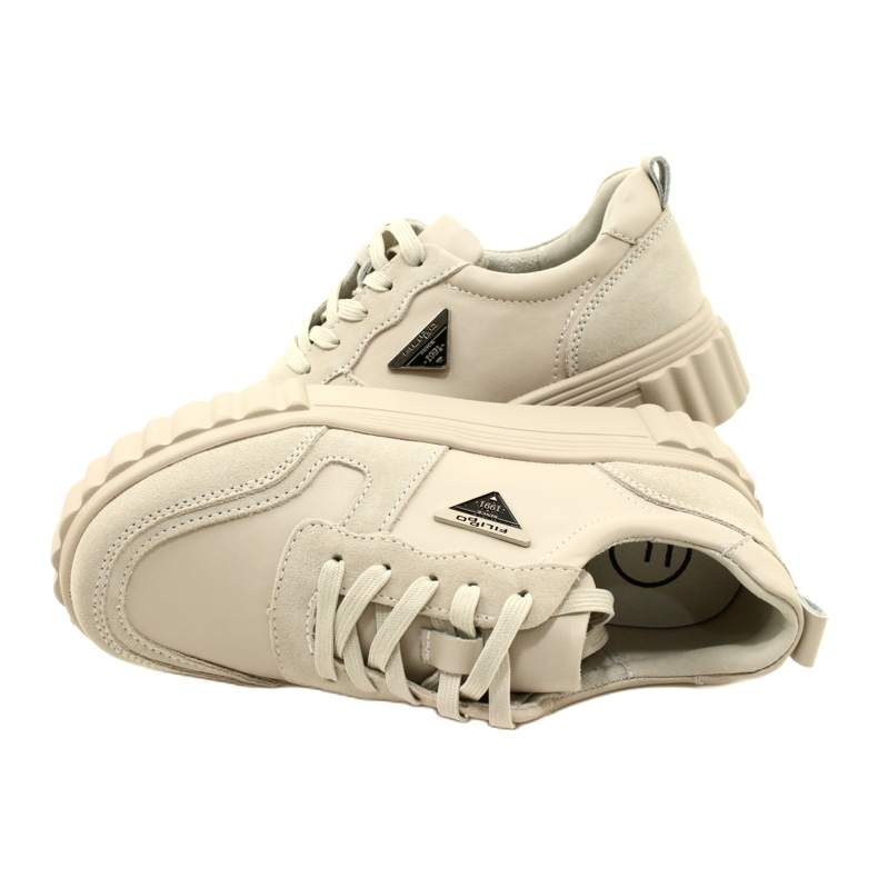 Beige nahka Creepers Filippo DP4913/23 BE beige 4