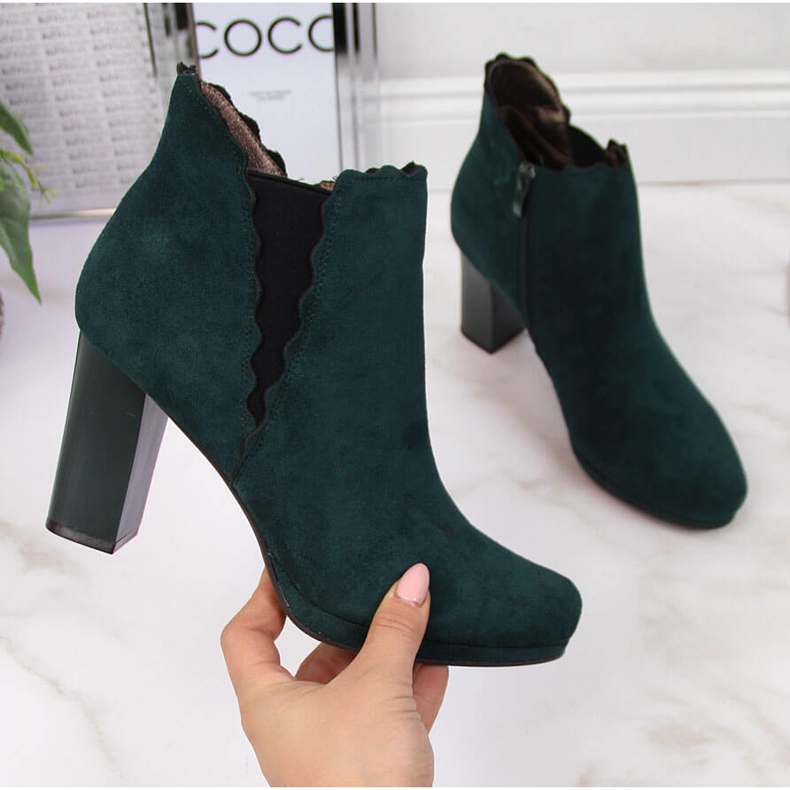 Naisten eristetyt nilkkurit, vihreät Jezzi FAF125-12 2