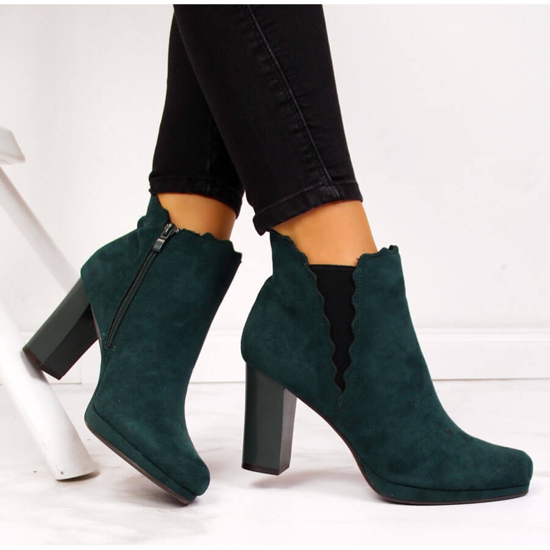 Naisten eristetyt nilkkurit, vihreät Jezzi FAF125-12 1