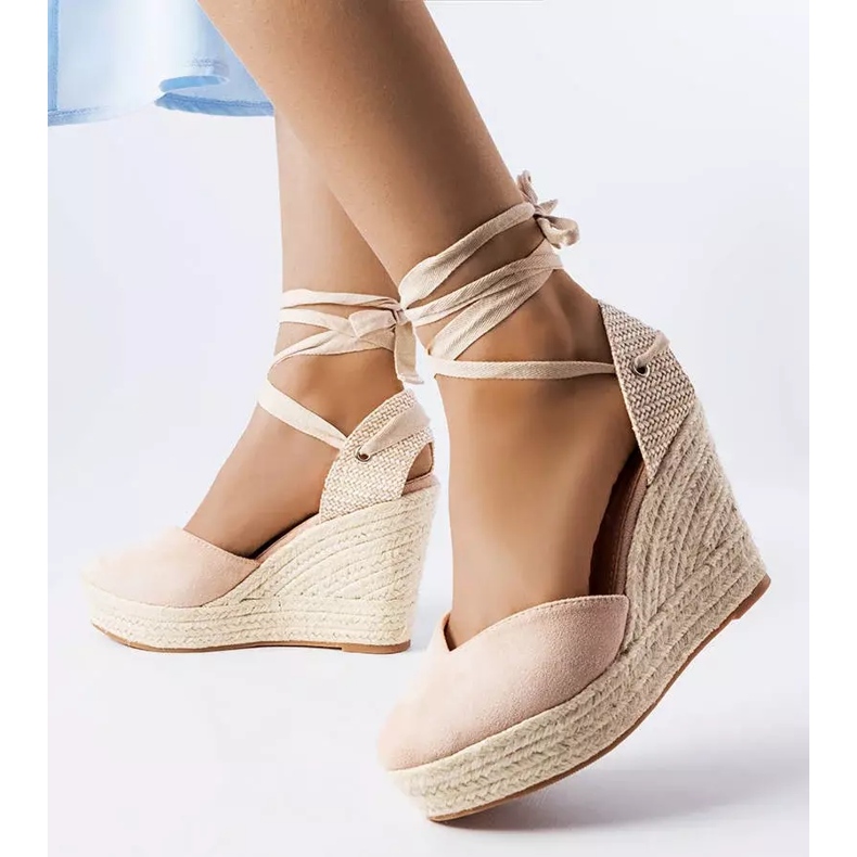 Dubois'n beige wedge espadrillit 1