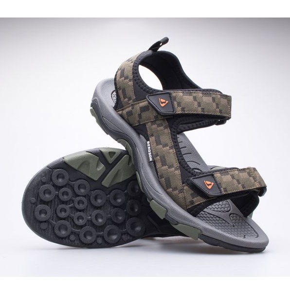 Bergson Benue Hiking Miesten sandaalit BRG00127 vihreät 1