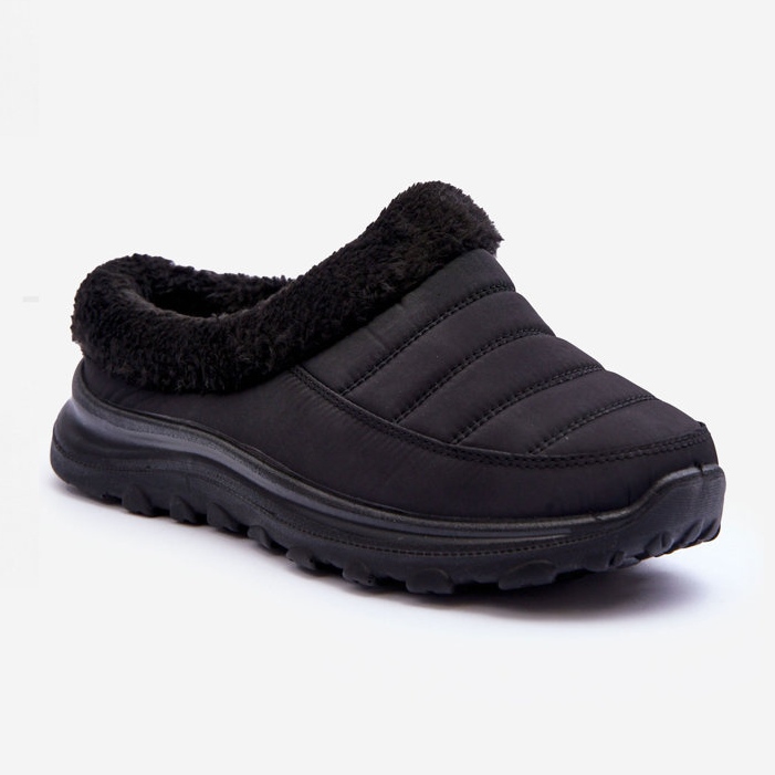 Mustat Olwina Slip-on Low Snow -saappaat 1