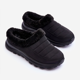 Mustat Olwina Slip-on Low Snow -saappaat 2