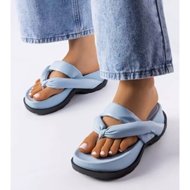 PA1 Lachapellen siniset alustasandaalit sininen 1