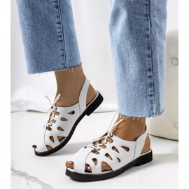 Vlis valkoiset sandaalit valkoinen 1