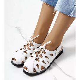 Vlis valkoiset sandaalit valkoinen 2