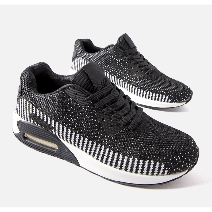 Inna Mustavalkoiset Alvin miesten tennarit 2