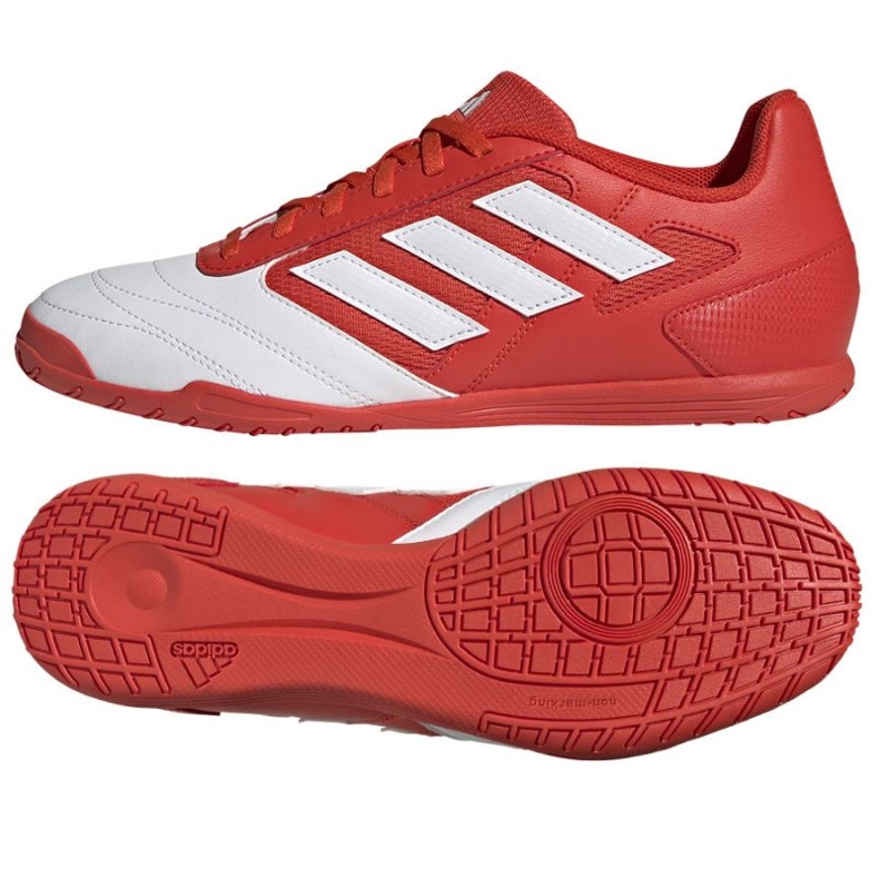 Adidas Super Sala 2 In M IE1549 jalkapallokengät oranssi 1