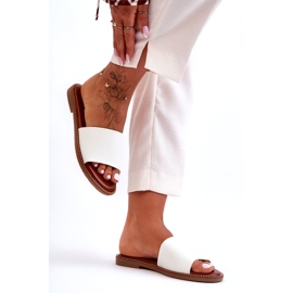 Klassiset naisten sandaalit, valkoinen Aphrodite 4