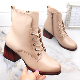 Beiget eristetyt naisten korkokengät Vinceza 58127 1