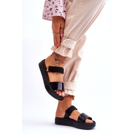 ZAXY Vegan Velcro Sandaalit HH285282 Musta 3