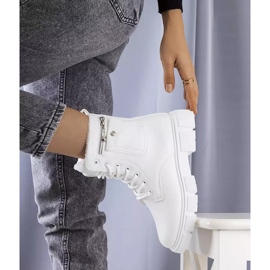 PA1 Foris valkoiset naisten saappaat valkoinen 2