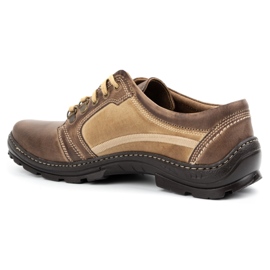 Joker Miesten vaelluskengät 192 ruskeat beige 1