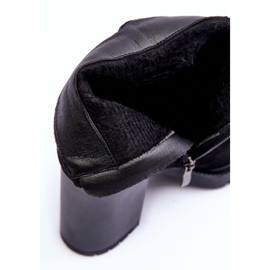 Mustat mokkanahkaiset korkeakorkokengät Makeline 2