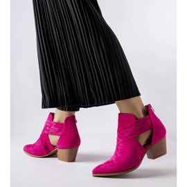 Pinkit Quraishi korkeakorkoiset nilkkurit vaaleanpunainen 1