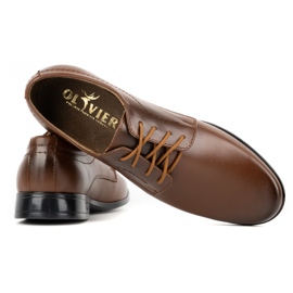 Olivier Lasten muodolliset ehtoolliskengät J1 ruskea 3