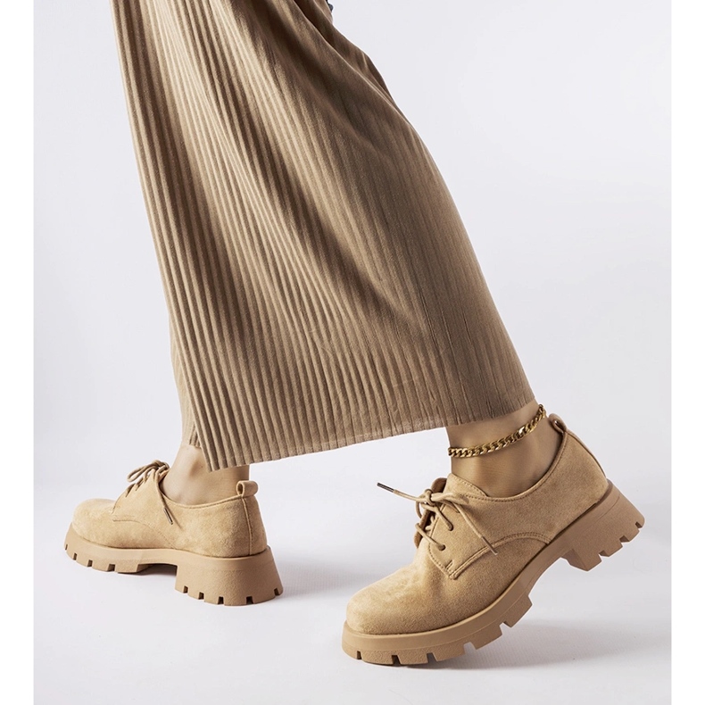 Colemanin ruskeat kengät massiivisella pohjalla 1