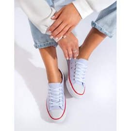 Naisten klassiset valkoiset Shelovet-lenkkarit valkoinen 1