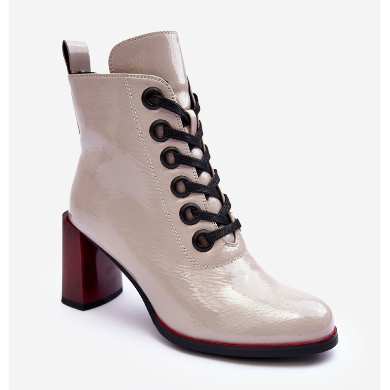 Patenttinauhalliset nilkkurit S.Barski MR870-15 vaaleanharmaa 2