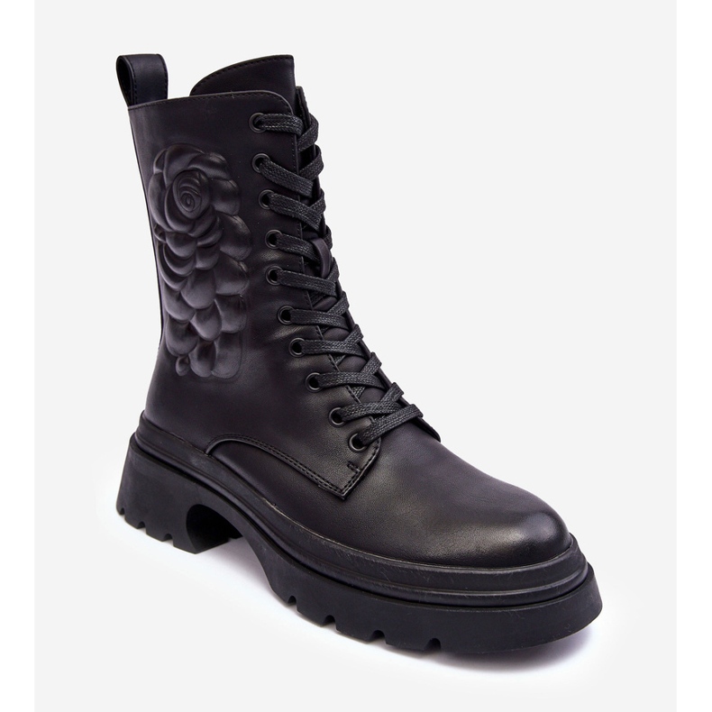 Eristetty nahkatyöntekijänilkkurit S.Barski MR870-25 musta 2