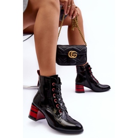 Patenttikorkokengät S.Barski MR870-49 Musta 2