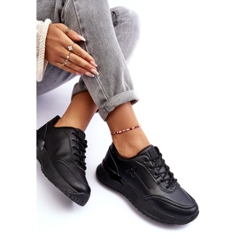 Naisten klassiset urheilukengät Big Star MM274223 musta 1