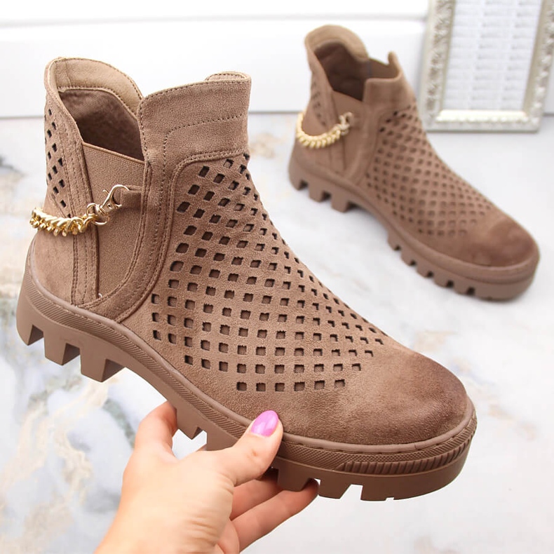 Potocki W WOL179B mokkanahkanilkkurit, ruskea 1