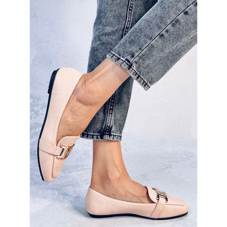 Lidia Pink naisten housut vaaleanpunainen 2