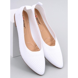 Kayla White kudotut balettilevyt valkoinen 1