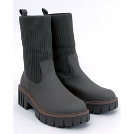 Ruddins Kaki korkeat Chelsea-saappaat joustavalla päällisellä vihreä 1