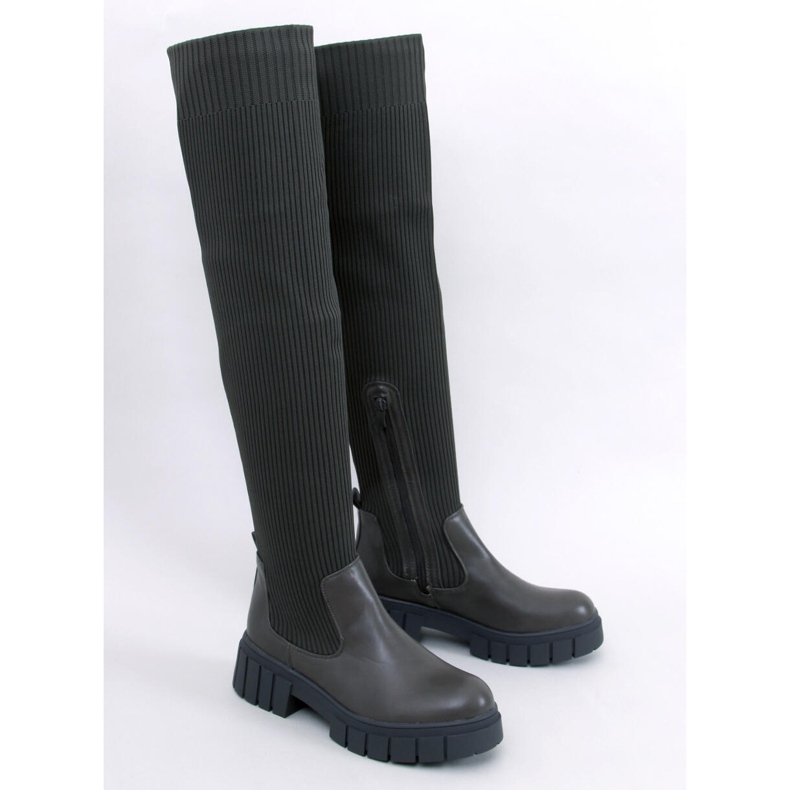 Saappaat, joissa joustava päällinen, Rozier Green vihreä 1