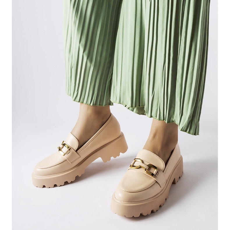 Inna Beiget naisten mokasiinit, joissa on Piazzo-solki 1